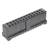 HARTING 09195266824741 Receptacles SEK/IDC THR/SMC Low Profile straight female, 4.5mm tails, 26pin, PL2, 400pc reel