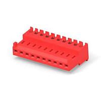 AMP Connectors - TE Connectivity 4-647477-0 Receptacle Housing 10P MTA100 CONN ASSY F/T LF