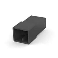 AMP Connectors - TE Connectivity 180924-5 Housing 2 CIR. F. TAB HSG. BLACK