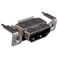 Stewart Connector SS-53000-003 HDMI HDMI Connector  Vertical  With Flange  -20C to 85C