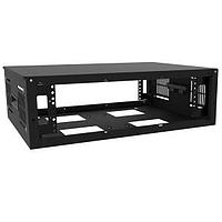 Hammond Manufacturing SDC243U17BK Wall Mount Racks 3U 24W 17.5D MULTI-USE CABINET