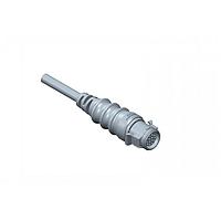 Amphenol LTW CD-02AMFM-RL7A10 Sensor Cables / Actuator Cables RBL, Middle Size, Plastic, 5A, 02 pins, Male Connector, Female Contact, Straight, Push Lock With Latch, Overmolded, Length 10000mm, IP67