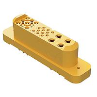 Amphenol Positronic GFSH435F37H/AA Connectors GFSH Series 25 Position Socket (Female) Solder Tail Clearance Hole Power Connector