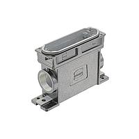 HARTING 19405241273 Housings 24B HPR Compact Surface Mount Housing, Screw Locking, 2xM40