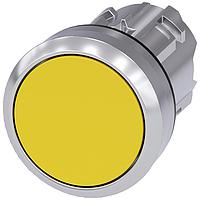 SIEMENS A6X30138848 Flat Button PUSHBUTTON. YELLOW