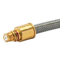 HUBER+SUHNER 21_SMPSL-50-3-1C RF Connectors / Coaxial Connectors Self Lock SMP straight jack (female) cable connector