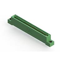 EDAC 345-028-524-107 With Flanges .100" (2.54mm) Pitch Card Edge Connector