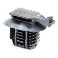 HellermannTyton 151-02896 Connector Clip PPS, SILVER, 5000/CTN