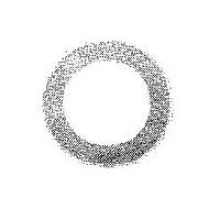 Electroswitch 34-13 Switch Hardware Toggle  Locking Ring for 15/32-32 bushing .718 OD, .040 Thick Zinc