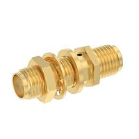 Radiall R126720000 RF Adapters - In Series SMA Adapter F/F Beryllium Copper version Gold plated ,Copper underplate