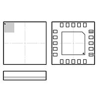 Analog Devices ADRF5047BCCZN RF Switch ICs Silicon SP4T Switch, Reflective, 9 kHz to 44 GHz