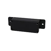 Bud Industries AN-2800-AB Electrical Enclosures Aluminum Enclosure with Mounting Flanges Black (3.5 X 1.4 X 1.2 In)