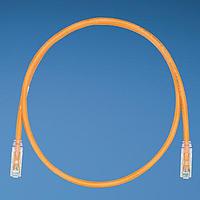 Panduit UTPSP3ORY Cat 6 Copper Patch Cord, Cat 6, Orange UTP Cab