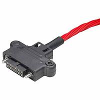 Harwin M80-9415005 Wire Housings 25+25WAY FMALE CRIMP L/BORE W/HOOD