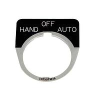 Eaton 10250TM72STAMP Legend Plate, Blank CUSTOM MARKED LEGEND PLATE