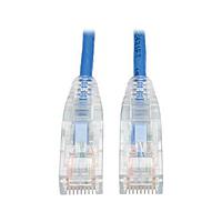 Tripp Lite N201-S06-BL Cat 6 Cat6 GB SnaglessSlim UTP Cable Blue 6 ft