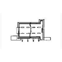 AMP Connectors - TE Connectivity 828801-3 Headers 2X 4P MESSERLEI 3,0