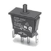 Omron Electronics D2D-3104 Door Switch DPST-NO 3mm Ct gap Panel Mt type