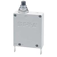 E-T-A Circuit Breakers 3400-K20-H-1-4A Circuit Breakers Single pole thermal-magnetic circuit breakers with tease-free, trip-free, press-to-reset, snap action mechanism (R-type TM CBE to EN 60934; M-type with manual release (-H). Available with fast acting and standard magnetic tripping cha