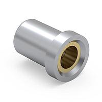 Mill-Max 4280-0-43-01-16-27-10-0 Solder Mount Rcptcle, OFP barrier solder mount, 30u