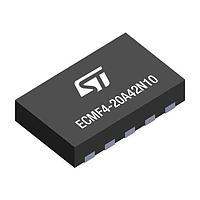 STMicroelectronics ECMF4-2450A60N10 Common Mode Filter With ESD Protection Common mode filter ESD protection for High Speed Serial interface