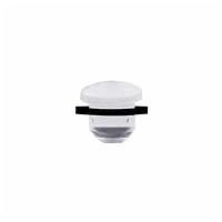 BIVAR PLW5-3mm-54 Rigid Light Pipes Light Pipe, Rigid, Panel Mount (Front), 5mm IP54, Low Profile Dome Lens, Round Face, 3mm