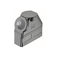 HARTING 19370240523 Headers & Wire Housings 24B Marine Hood Side Entry, Double Lever, Extra High Construction, M40