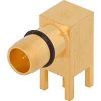 Amphenol SV Microwave 1789-6001 PCB Connectors BMA M PCB Thru-Hole Conn, R/A