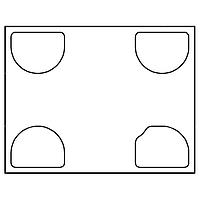 SiTime SiT8008BI-23-XXS-20.000000G MEMS Oscillators 20.0MHz -40C +85C 2.5-3.3V 50ppm