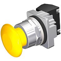 SIEMENS 52PM9W4A Pushbutton PUSHBUTTON,MOM,YLW,1 3/4" PLST,2POS,1BJK