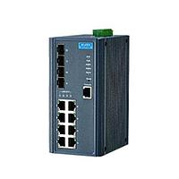 Advantech EKI-7712E-4FI-AU Managed Ethernet Switches 8FE + 4SFP Managed Ethernet Switch Wide