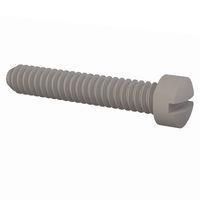 Essentra Components 010440F062 Machine Screw Fillister Slotted Screw, #4-40 Thread, 5/8 Lg