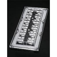 Ledil CS15445_HB-IP-2X6-WWW-PC Multi-Lens Assembly rectang 12 Pos 71,4 x 173mm (D)