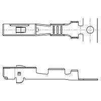 AMP Connectors - TE Connectivity 175269-1 (Mouser Reel) Terminals 070 REC (M) FOR NSCC Reel of 1000
