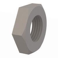 Essentra Components 0450014SJN Jam Nut Hex Jam Nut, 1/2-14 Thread, .340 Height