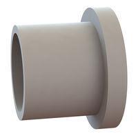 Essentra Components 12SWS0931 Shoulder Washer Shoulder Washer, .260 ID, .406 OD, .312 Shank OD