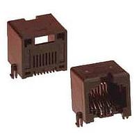 Hirose Electric TM23R-5A-88(50) Modular JACK MOD 8-8 R/A PCB BLACK