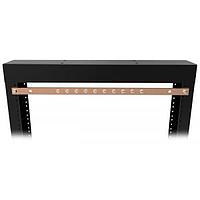 Hammond Manufacturing GRDBAR19 Grounding Busbar HORIZ GRND BAR 19"