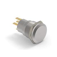 Alcoswitch - TE Connectivity 3-2213767-8 Pushbutton Switches AV19 SPL 0.4VA MOVE RING LED BLUE 12V