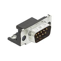 AMP Connectors - TE Connectivity 747250-4 Plug PLUG FRNT MTL SHL 9