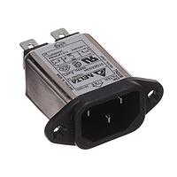 Delta Electronics, Inc. 01GEEG3H Inlets IEC Connector Filter, High Performance, Single, 250VAC, 1A, Screw Mount, N/A-Lug