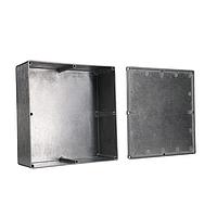 Bud Industries CU-478-G Enclosure Econobox Aluminum Box Gray (7.5 X 7.5 X 2.6 In)