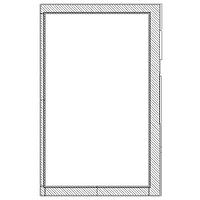 Microtips Technology HB-050WISBIBA0-B TFT LCD Displays 5: 800x480 HDMI TFT Display wTouch