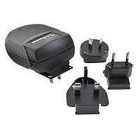 CUI Inc EMMA090300-P5P-IC Interchangeable Plugs ac-dc, 9 Vdc, 3 A, SW, multi-blade, A/E/N/B blades, P5 center pos, level V, MED