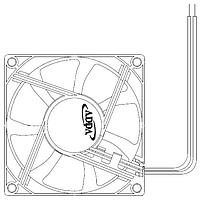 ADDA AD08024HB257104(05) Axial DC Axial Fan, 80x80x25mm, 24VDC, High Speed, Ball Bearing