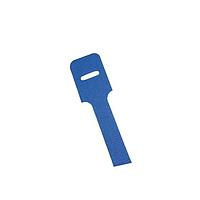 Essentra Components RKW-8-9-BL Cable Tie Mounts Cable tie, Hook & Loop w/ screw mount, Blue