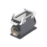 HARTING 19370160272 Housings SURFACE MOUNTING HSG 2 SIDE ENTRY 2 LEVER
