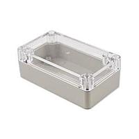 Hammond Manufacturing RZ0304C Enclosure BEIGE ABS W/CLR LID 4.53x 2.56x 1.57 IN