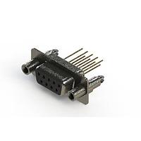 EDAC 628-M09-323-BN6 D-Sub Connectors - Standard Density Vertical Machined D-Sub Connector