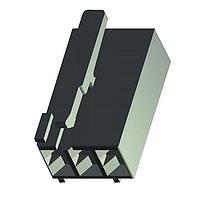 AMP Connectors - TE Connectivity 1-1241961-9 Receptacle Housing STD TIMER PLUG HSG 3P MK2